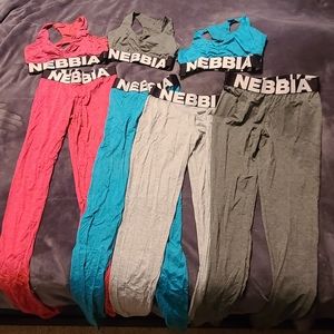 Nebbie leggings and bralettes